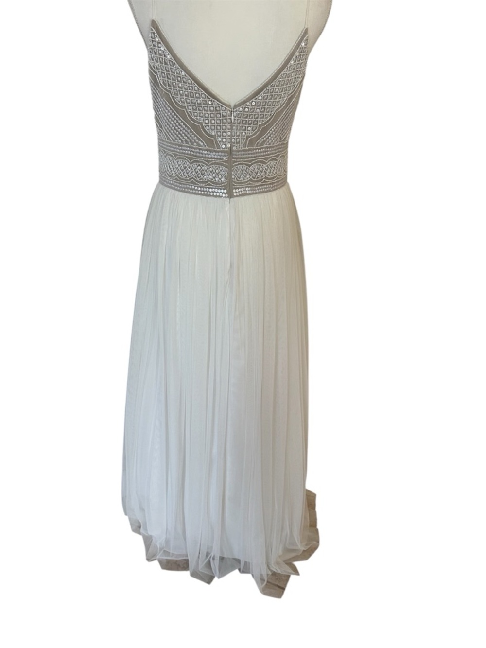 Adrianna Papell Beaded and Sequined Gown - Picture 2 of 14